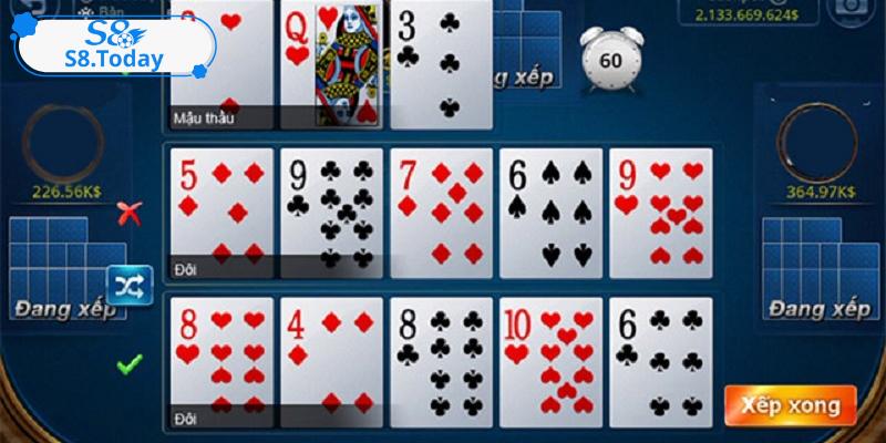 Học Cách Chơi Tiến Lên Miền Nam Thắng Cả 10 Ván Liên Tiếp 7 Xếp bài linh hoạt theo thế trận